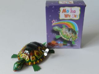 Obrázek z Želva natahovací kovová RETRO 10x7cm 60ks/bal 